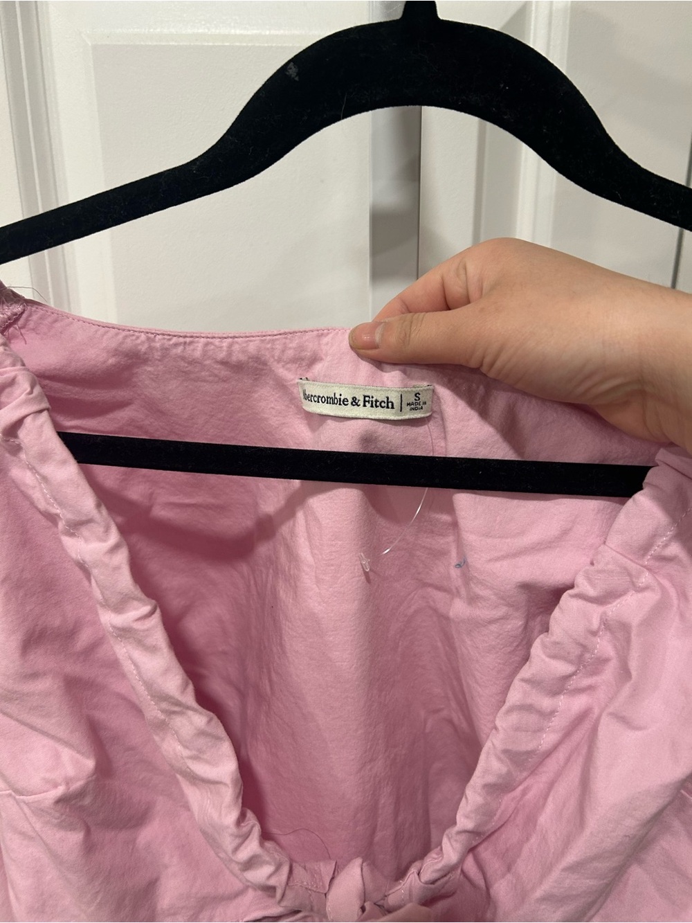 Abercrombie & Fitch Pink Blouse - Picture 2 of 3